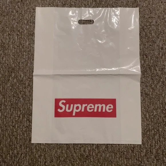 Supreme Bags Supreme White Reusable Shopping Bag 23x75 Poshmark